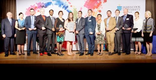 James Cook University 2015 Outstanding Alumni. Photo by Through The Looking Glass Studio.